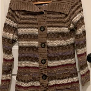 Old Navy Button Up Sweater Size Medium Gently Used